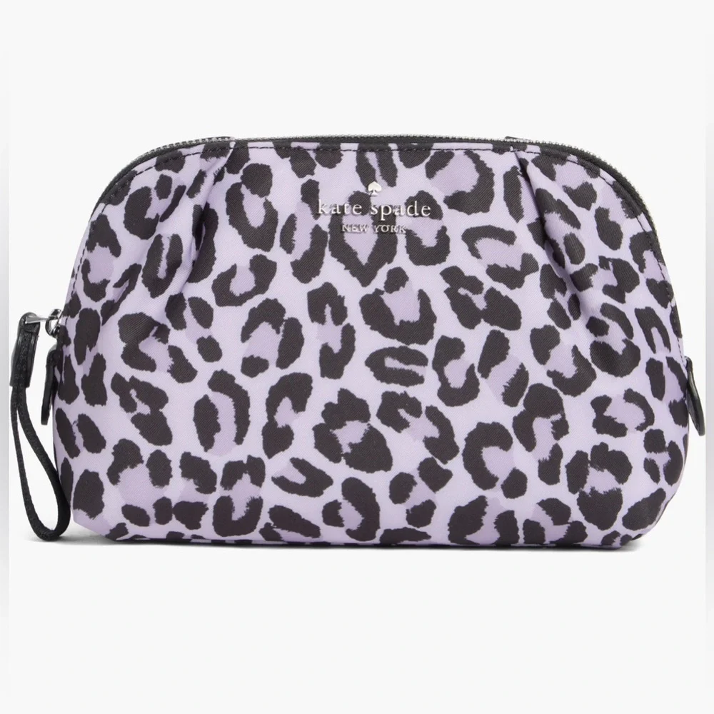 Kate Spade Cosmetic Bag in Violet Mist Multi